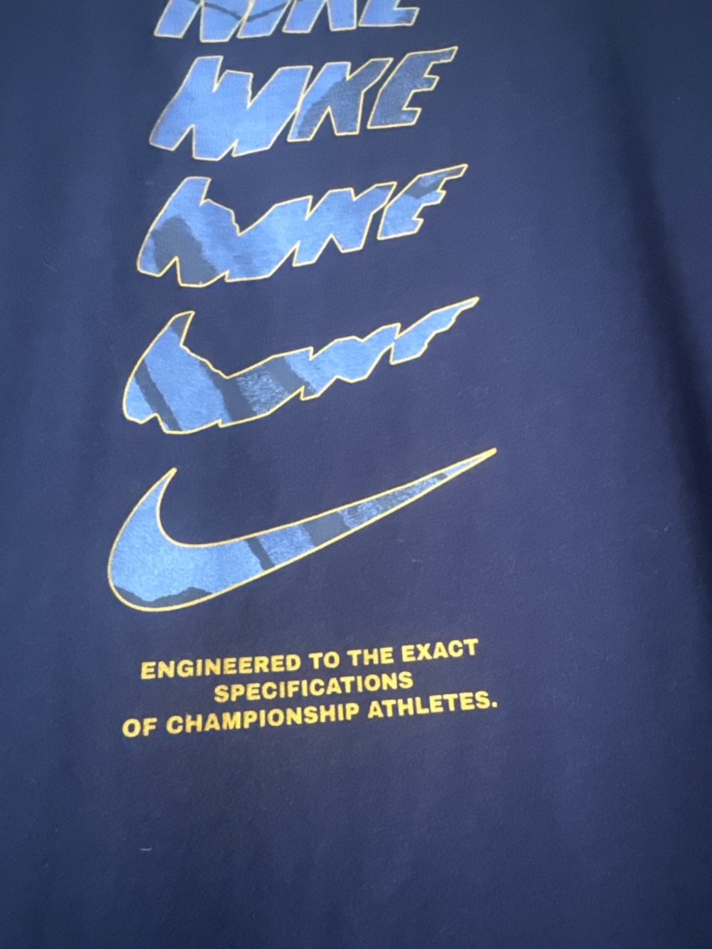 The Nike tee dri fit navy - Picture 5 of 6